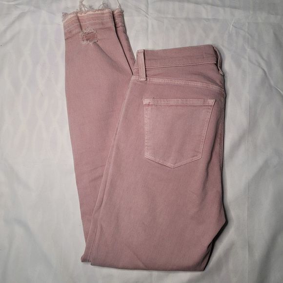 J Brand Indigo Womens Skinny Ankle Lightly Distressed Jeans - Picture 2 of 9